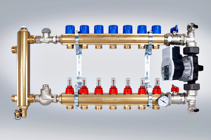 Empur: Systemverteiler HKV-DR 7. - © Empur
