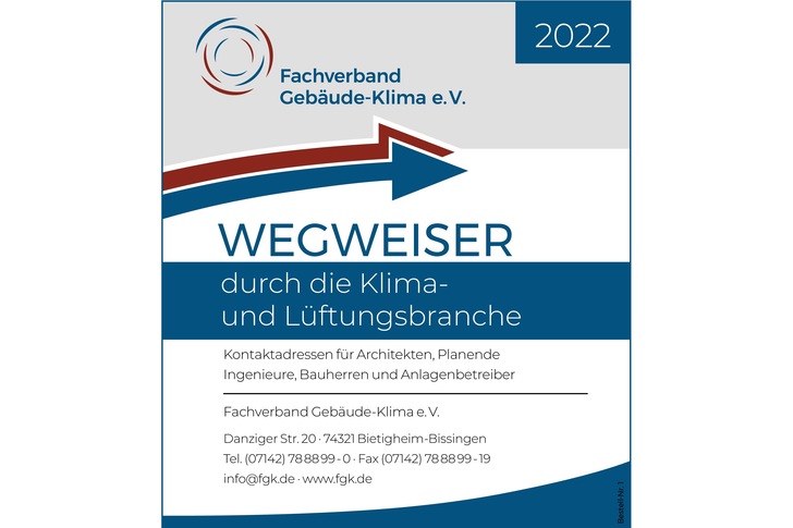 FGK: Wegweiser durch die Klima- und Lüftungsbranche. - © FGK
