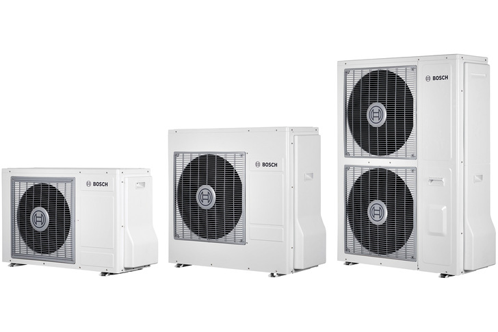 Bosch: Luft/Wasser-Wärmepumpe Compress 3400i AWS.