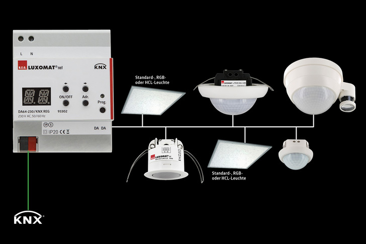 B.E.G.: DALI/KNX-Gateway. - © B.E.G.
