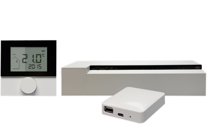 Zewotherm: Einzelraumregelung für Flächenheizungen.