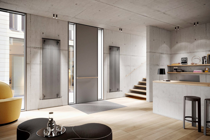 Kermi: Pio in der Farbe Graphit Metallic.