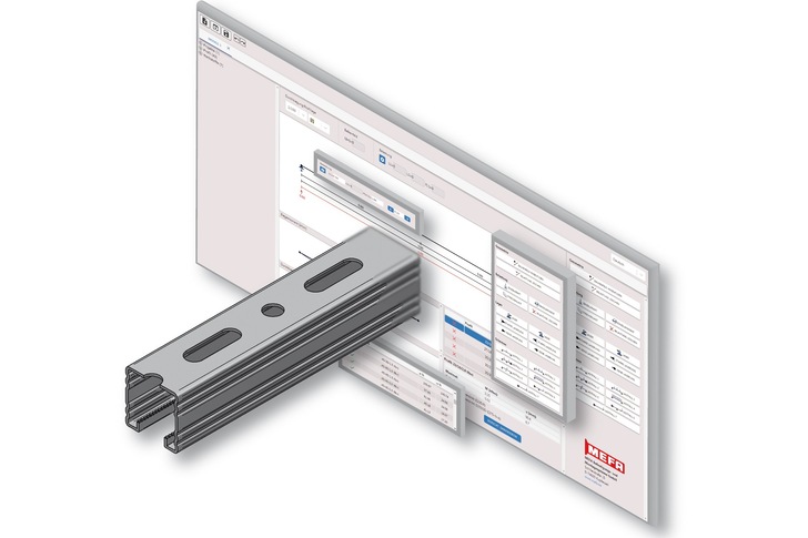 Berechnungssoftware Mefa StatiCAL. - © Mefa
