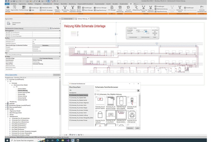 Solar-Computer-Modul Schema für Revit. - © Solar-Computer
