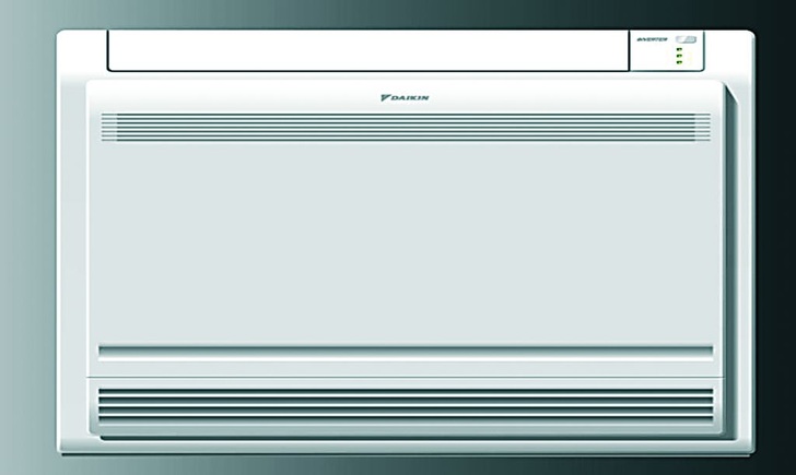 Daikin: Truhengerät mit avantgardistischem Design.