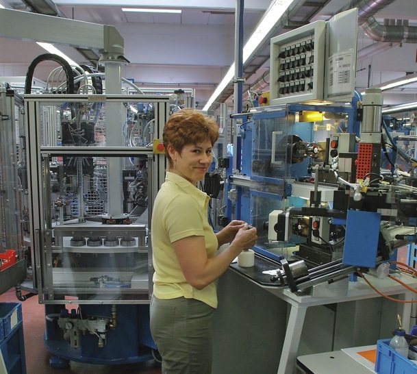 Produktion bei ebm-papst.