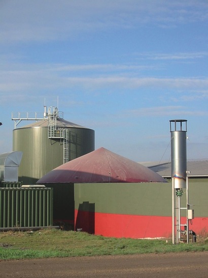 Durch die Förderung von Strom aus Biomasse über das Erneuerbare-Energien-Gesetz boomen Biogasanlagen. - © Fachverband Biogas
