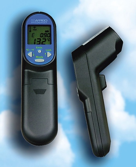 Afriso-Euro-Index: Infrarotthermometer zur berührungslosen Messung von Oberflächentemperaturen.