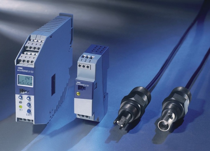 Jumo: Leitfähigkeitsmessung zur Überwachung von Wärmeträgern.