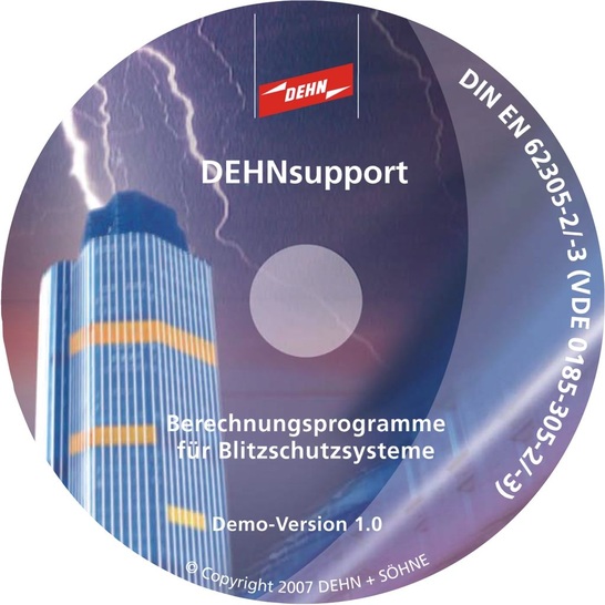 Dehnsupport: Software rund um den Blitzschutz.