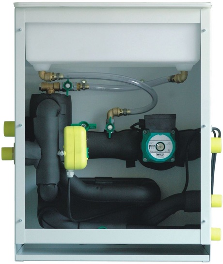 Waterkotte: Wärmequellenmodul zur passiven Kühlung.