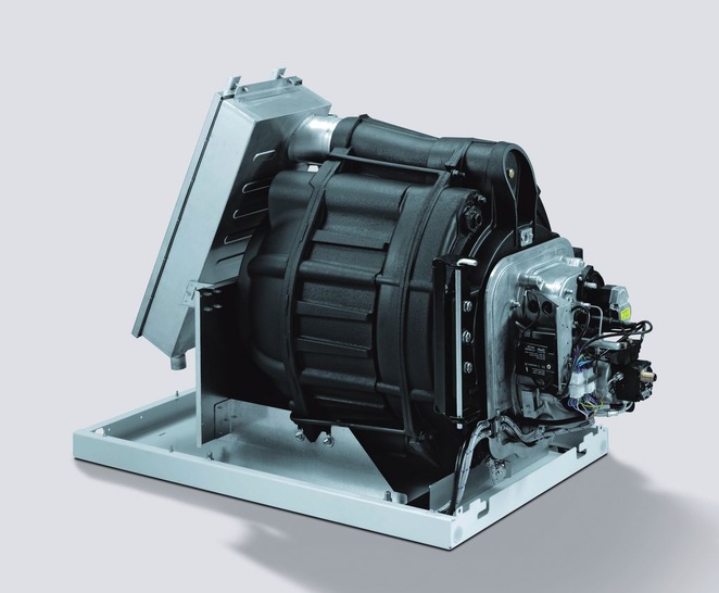 Brötje: Blick unter die Haube beim „NovoCondens SOB“.