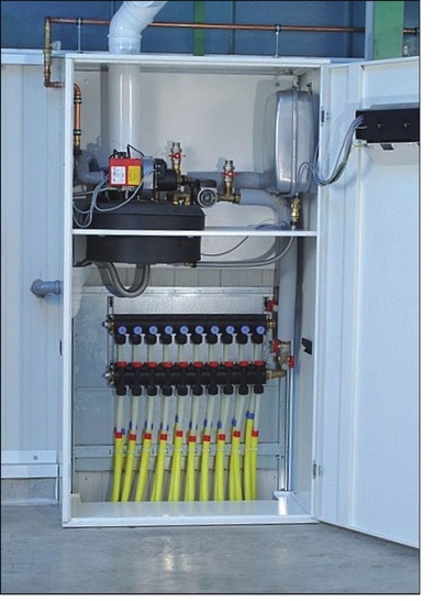 Rotex: „GasHeizUnit GHU“ für Fußbodenheizungen.