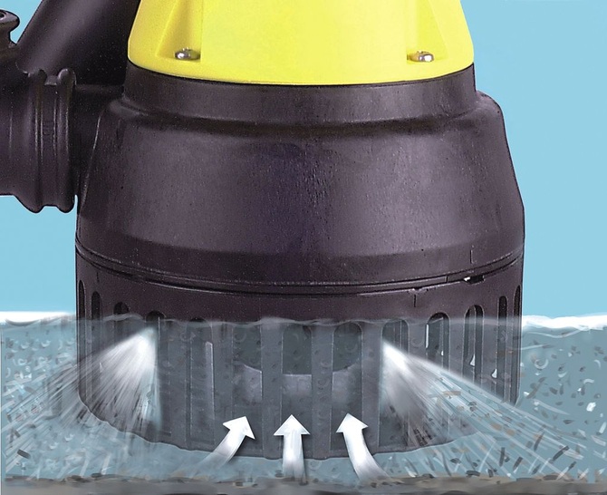 Jung: Grauwasserpumpe U 5 KS Niro für stationären oder transportablen Einsatz.