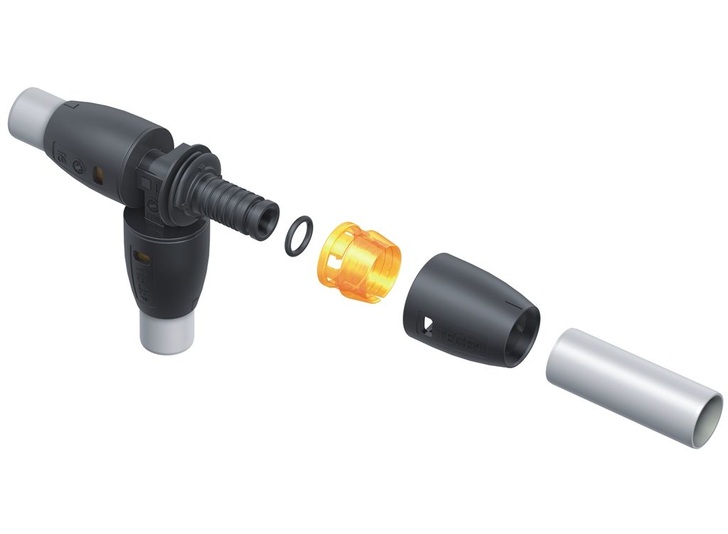 Tece: Steckverbindungssystem „Tecelogo“.