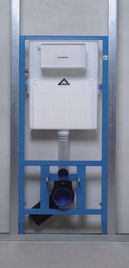 Friatec: Universell einsetzbares Vorwandsystem „Friaset“.