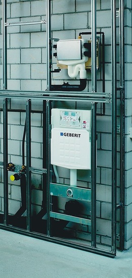 Geberit: Automatische Hygienespülung.