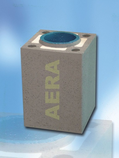 Schiedel: Aera-Stein. - © Schiedel
 Schiedel: Aera-Stein.