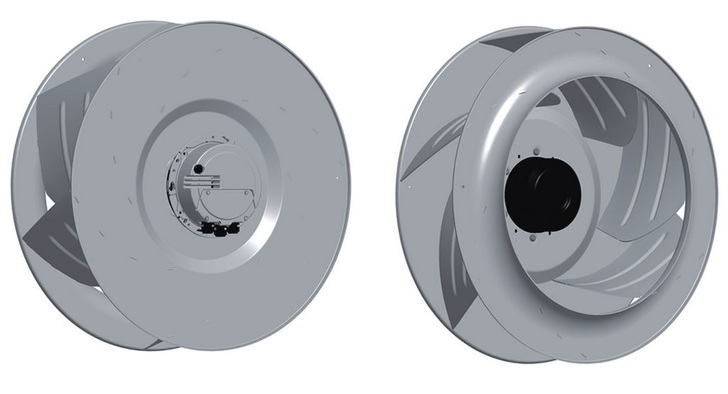 Beispiel eines ebm-papst-Radialventilators mit EC-Motor für niedrige Drehzahlen. - © ebm-papst
