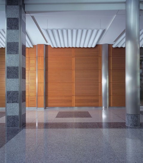 Zehnder: Kühl- und Heizsegel Dualis Sky als Designstudie.