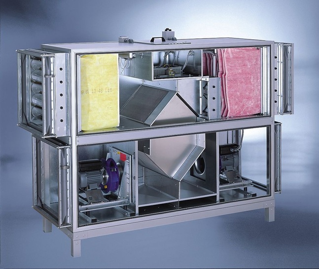 Wolf: Kompaktklimagerät mit GegenstromPlattenwärmeübertrager. - © Wolf
 Wolf: Kompaktklimagerät mit GegenstromPlattenwärmeübertrager.