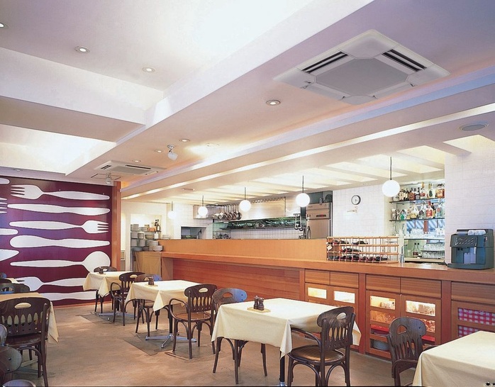 Mitsubishi Electric: Power-Deckenkassette spürt Hotspots auf.