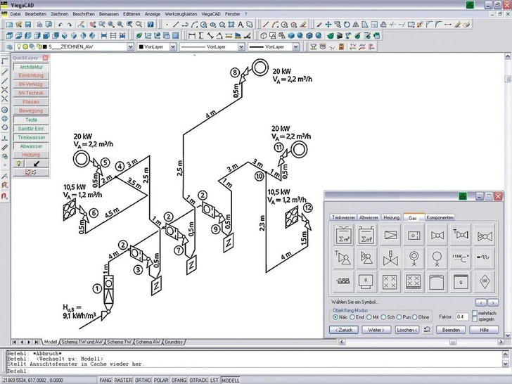 Valentin: Startbild von PV*SOL 3.0. Das aktuelle ViegaCAD-Upgrade berücksichtigt bereits die neue TRGI (Gelbdruck).
