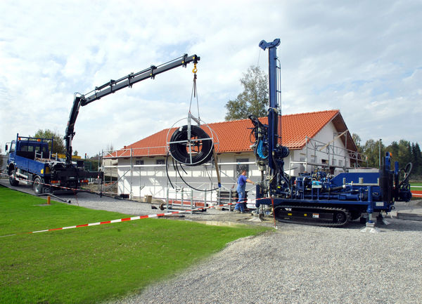 Sondenbohrung für Wärmepumpen als Komplettpaket bundesweit zum Festpreis.