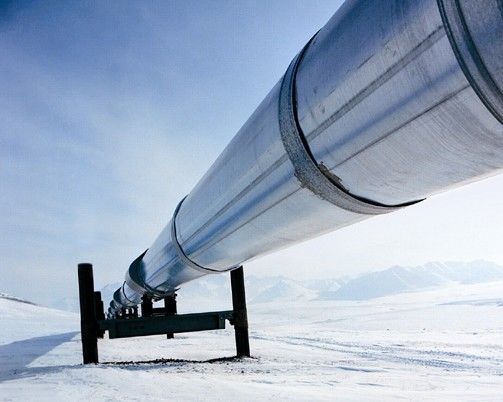 Trans-Alaska-Pipeline durchs ewige Eis