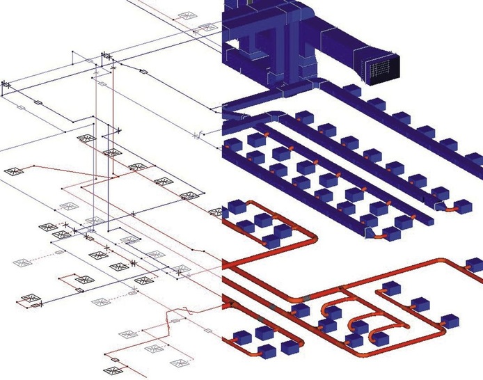 mh-software: Aus der Berechnung wird das Volumenmodell generiert.