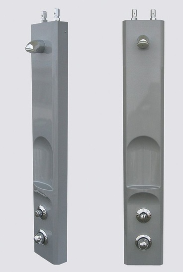 Rada: Duschelemente aus Glasfaserverbundwerkstoff. - © Rada
 Rada: Duschelemente aus Glasfaserverbundwerkstoff.