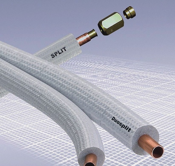 Armacell: Haftungsvereinbarung mit dem Kälteanlagen­bau für AF/Armaflex, ­vorisolierte Kupfer­rohr­leitungen, ­Armaflex Split und Duosplit sowie Tubolit Split und ­Duosplit (im Bild).