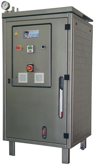 Certuss: Zum Jubiläum wurde der elektronisch gesteuerte Elektro-Dampfautomat E 100 zugelassen und ­eingeführt. - © Bild. Certuss
