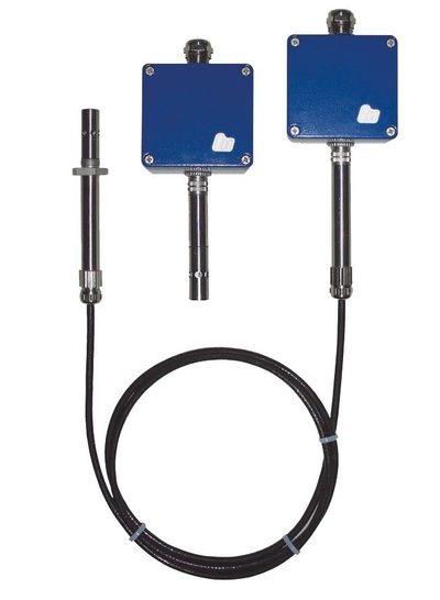 Galltec + Mela: Feuchte-Temperatur-Transmitter mit RS232-Pegelwandler.