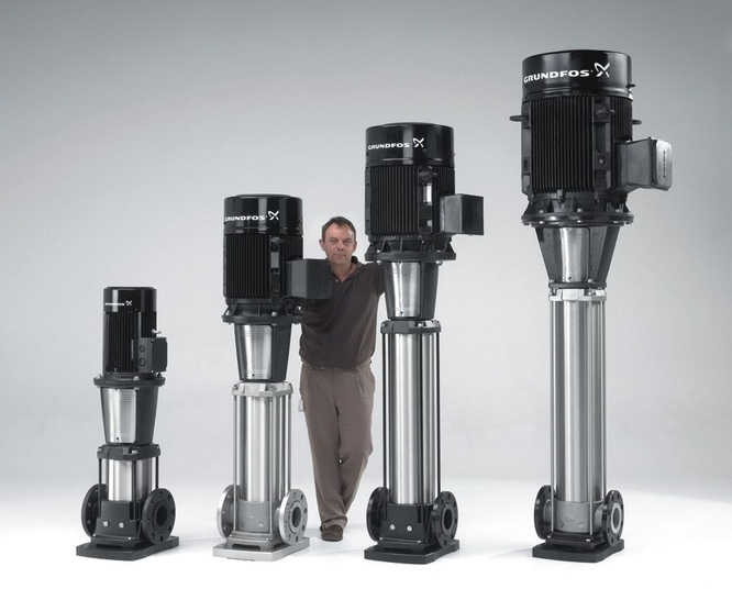 Grundfos: CR-Pumpen sind jetzt bis 180 m3/h verfügbar. - © Grundfos
