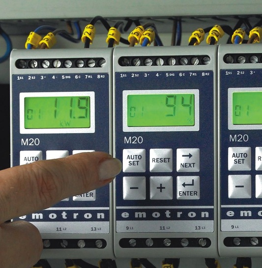 Emotron: Der Emotron M20 nutzt den Antriebsmotor als Sensor.