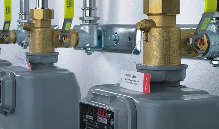 Schell: Strömungswächter nach den verschärften Anforderungen der TRGI 2008 mit DVGW-Zulassung nach VP 305-1.