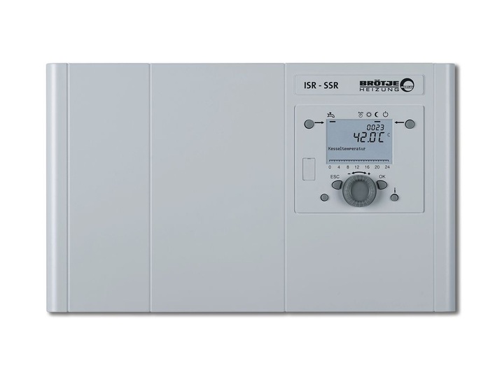 Brötje: Solarsystemregler SSR zur Erweiterung der Integrierten System Regelung ISR.