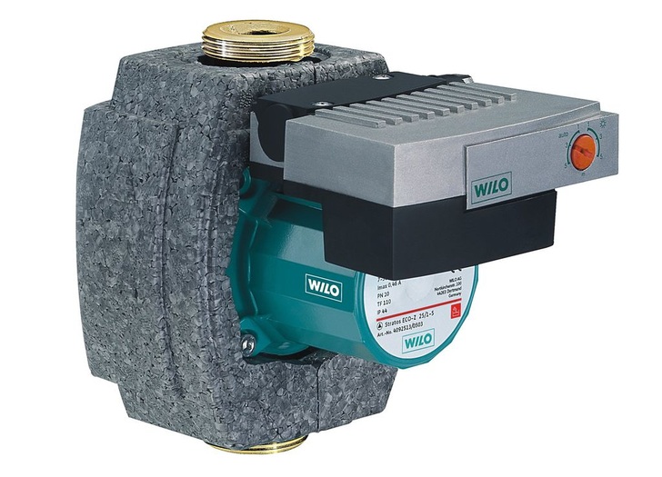Wilo: Hocheffizienzpumpe Stratos ECO-Z für die Zirkulation.