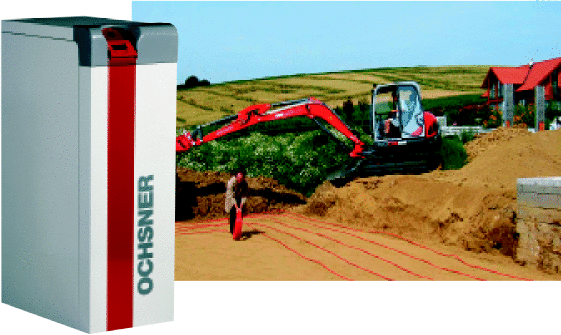 Ochsner bietet jetzt aktive Kühlung auch bei Erdwärme-Direktverdampfung an.