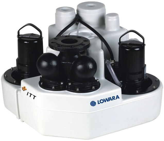 Lowara: Hebeanlage Sekamatik 300 als Doppelanlage.