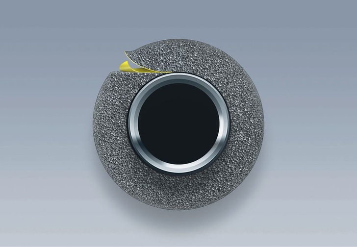 Armacell: SH/Armaflex selbstklebend mit schrägem Schnitt für sicherere Nähte.