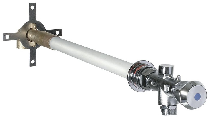 Honeywell: Selbstentleerende, frostsichere Außenarmatur Alwa mit Rohrbelüfter und Rückflussverhinderer.