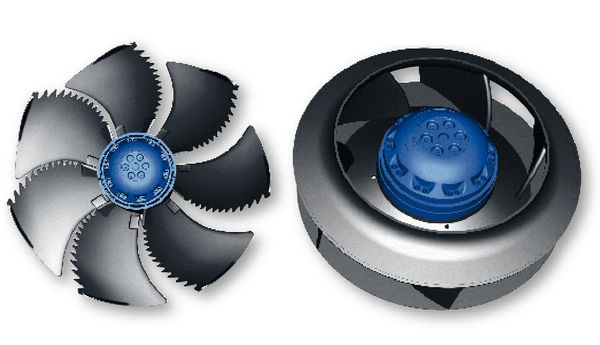 Ziehl-Abegg: FE2owlet (links) und Vpro. - © Ziehl-Abegg
 Ziehl-Abegg: FE2owlet (links) und Vpro.