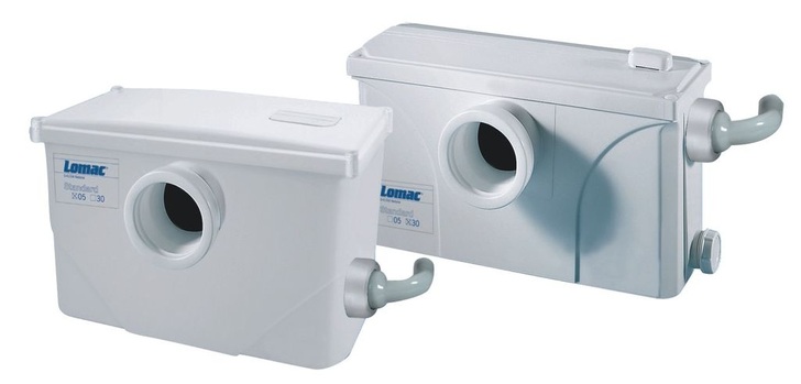 Lomac: Kompakte Hebeanlagen Standard mit Kleinrohrsystem. - © Lomac
