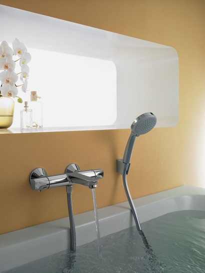 Hansgrohe: Ecostat E Aufputz-Thermostat.