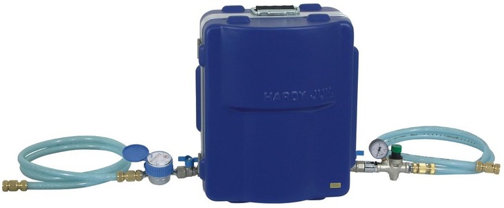 Hannemann: Tragbare Heizungs­wasserfüllanlage für Inbetrieb­nahme, Wartung und Reparatur.