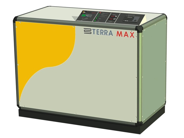 IDM: Terra-MAX Wärmepumpe mit zwei Kompressoren pro Maschine.