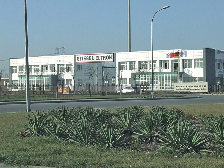 Das neue Stiebel-Eltron-Werk in Tianjin.
