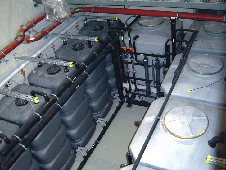 Den Pontos Umweltpreis 2007 erhielt die Mainzer Studierendenwohnanlage „Franz-Stein-Haus“. Durch den Einsatz der Pontos AquaCycle-Anlage reduzieren sich der Trinkwasser­verbrauch und der Abwasser­anfall um jeweils 8000 l/d.